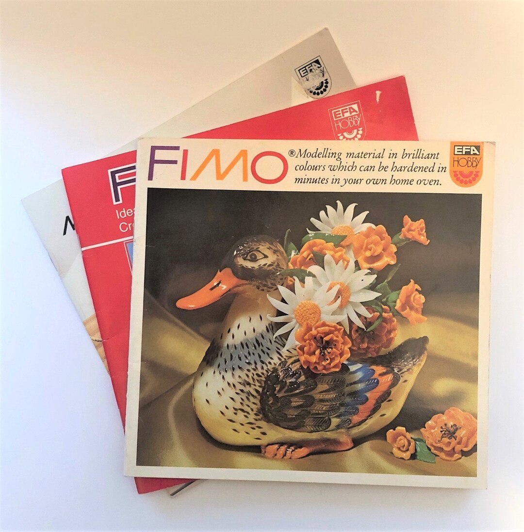 FIMO Clay Instruction Books. Etsy