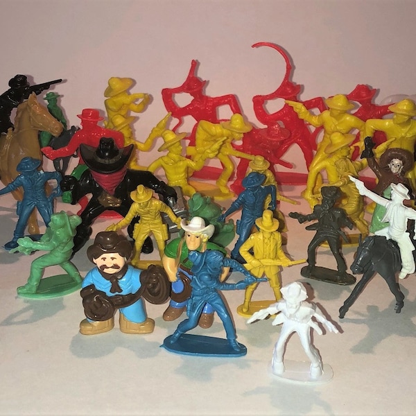 Vintage Plastic Toys Etsy