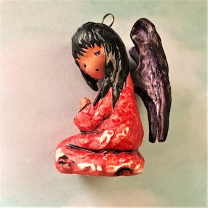 Goebel DeGrazia Praying Angel Christmas Ornament.
