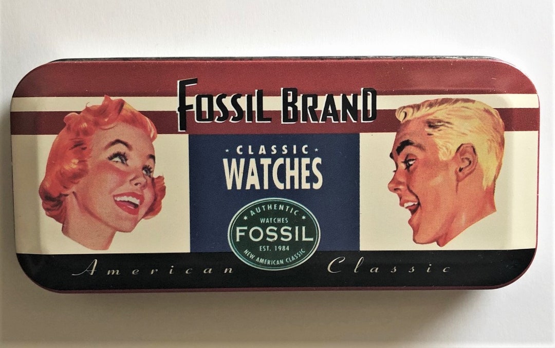 3 fossil watch and original tin box Amazon.com: Fossil Men main image 4