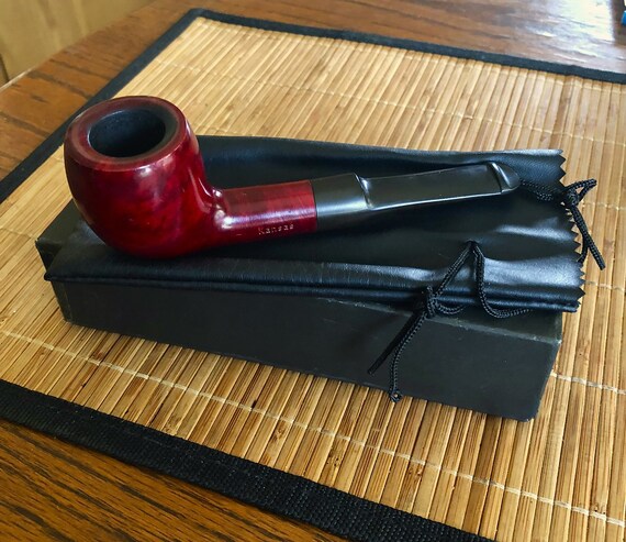 pipe tobacco portland oregon Tobacco Pipe. Vintage 'green Planet' Cherry Smoking Pipe