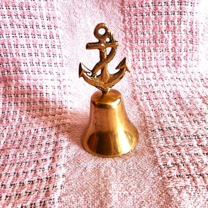 Brass Bell. Vintage Nautical Bell.