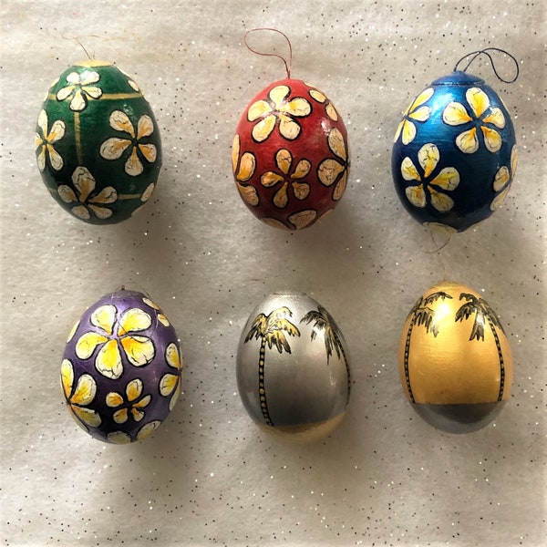 Egg Shell Ornaments Etsy
