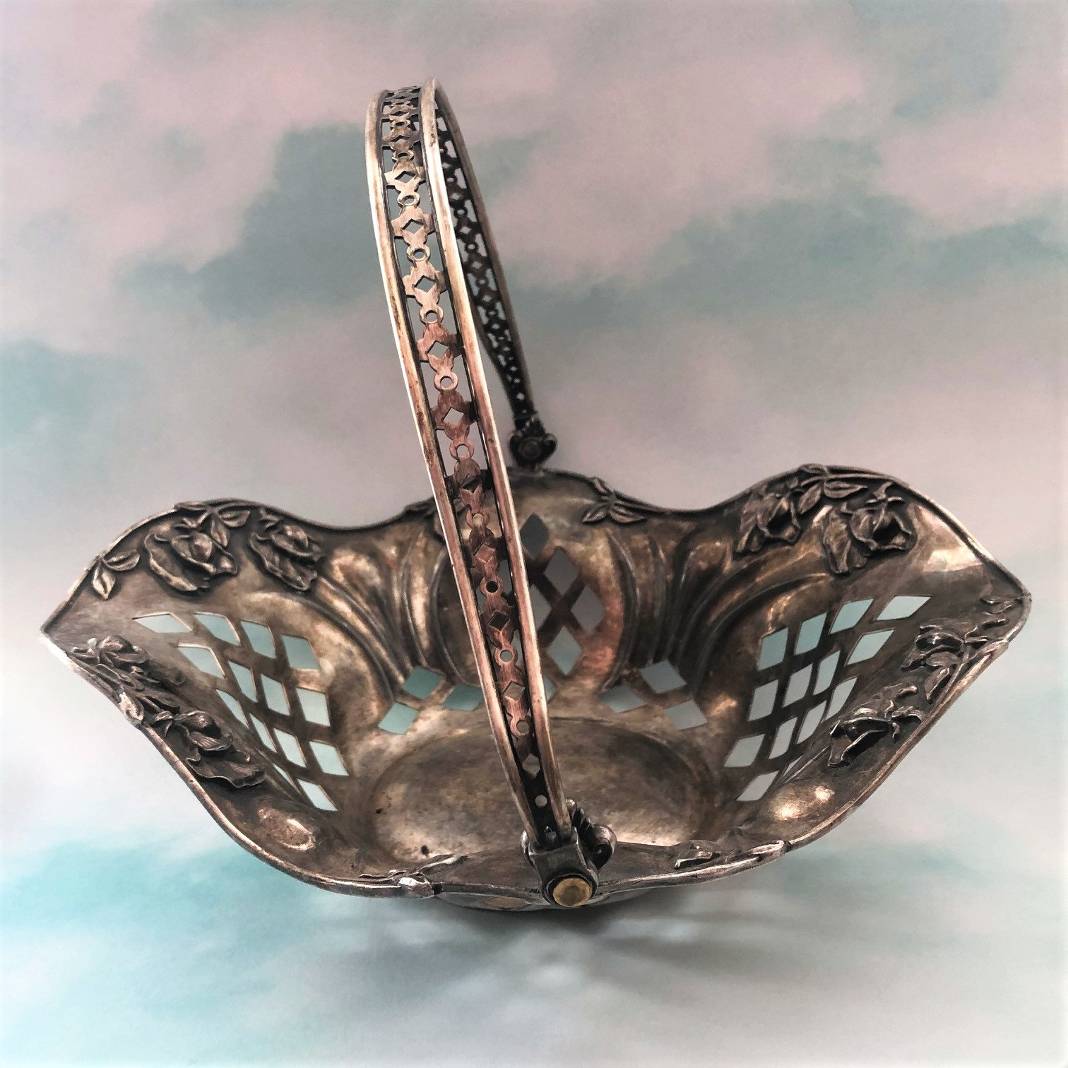 Vintage Wedding Basket. Forbes Silver Co. Quadruple Plate Etsy Canada