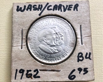 1982年 S ジョージ・ワシントン記念プルーフハーフドル 90% 銀貨 BU