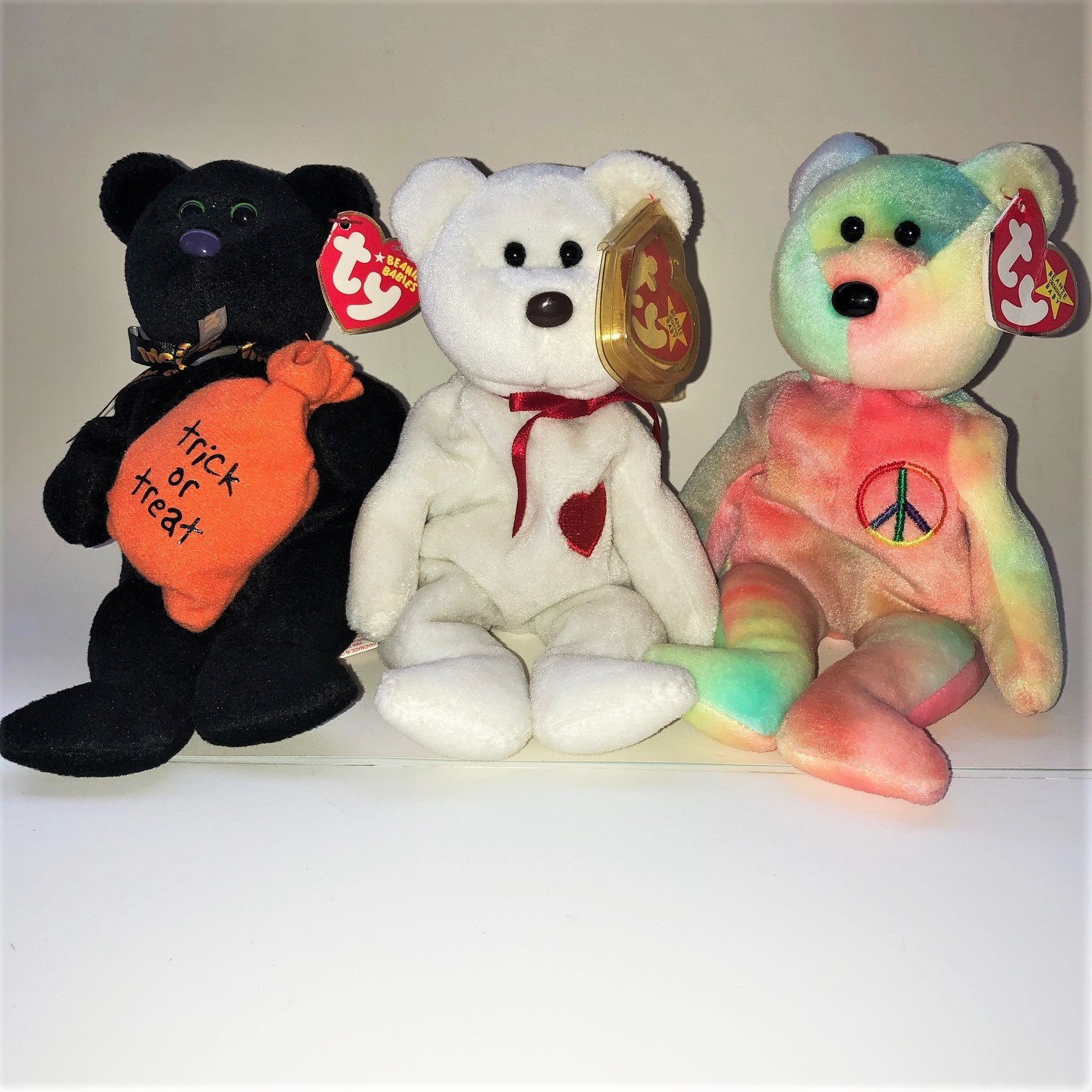Ty Beanie Babies 12体セット TY Beanie Babies - Complete Set of 12 Zodiac Animals, Mint