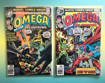 Marvel Comics 'Omega El Desconocido'. 2 ediciones. #3 y #4.