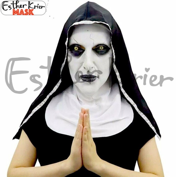 Nun Mask Valak Mask Handmade Etsy