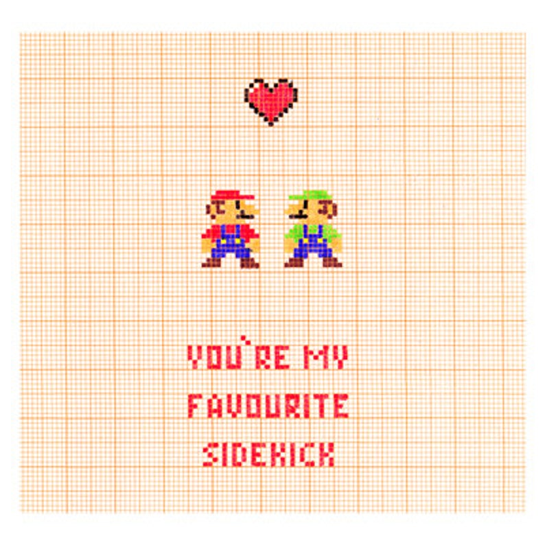 You're My Favourite Sidekick Mario & Luigi Nintendo Etsy UK