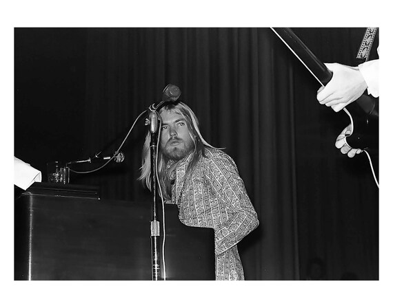 Gregg Allman Allman Brothers Archival Print - Etsy