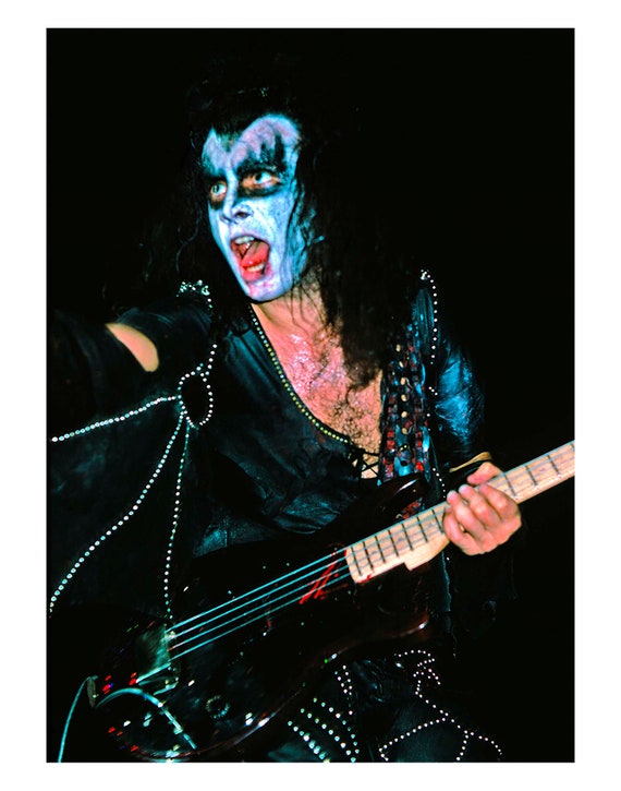 Gene Simmons KISS Archival Print - Etsy