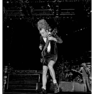 Angus Young AC/DC Archival Print