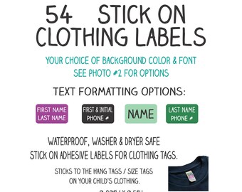 Tag label sticker | Etsy
