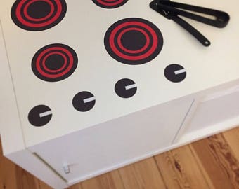 toy kitchen stove decals