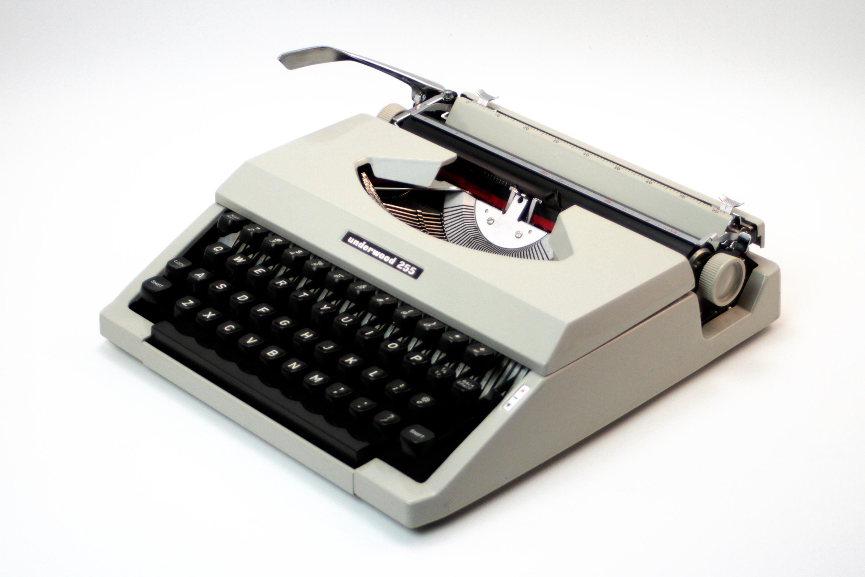 Restored Typewriter, Underwood 255 - Etsy