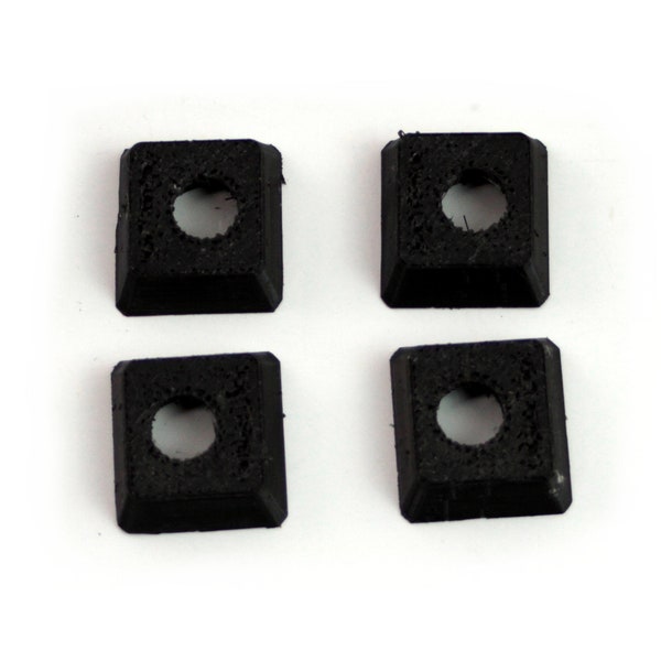 Royal portable typewriter replacement feet. 4 new feet for Royal Quiet De Luxe, Aristocrat, etc.