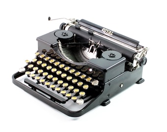 Antique Royal P Typewriter, restored