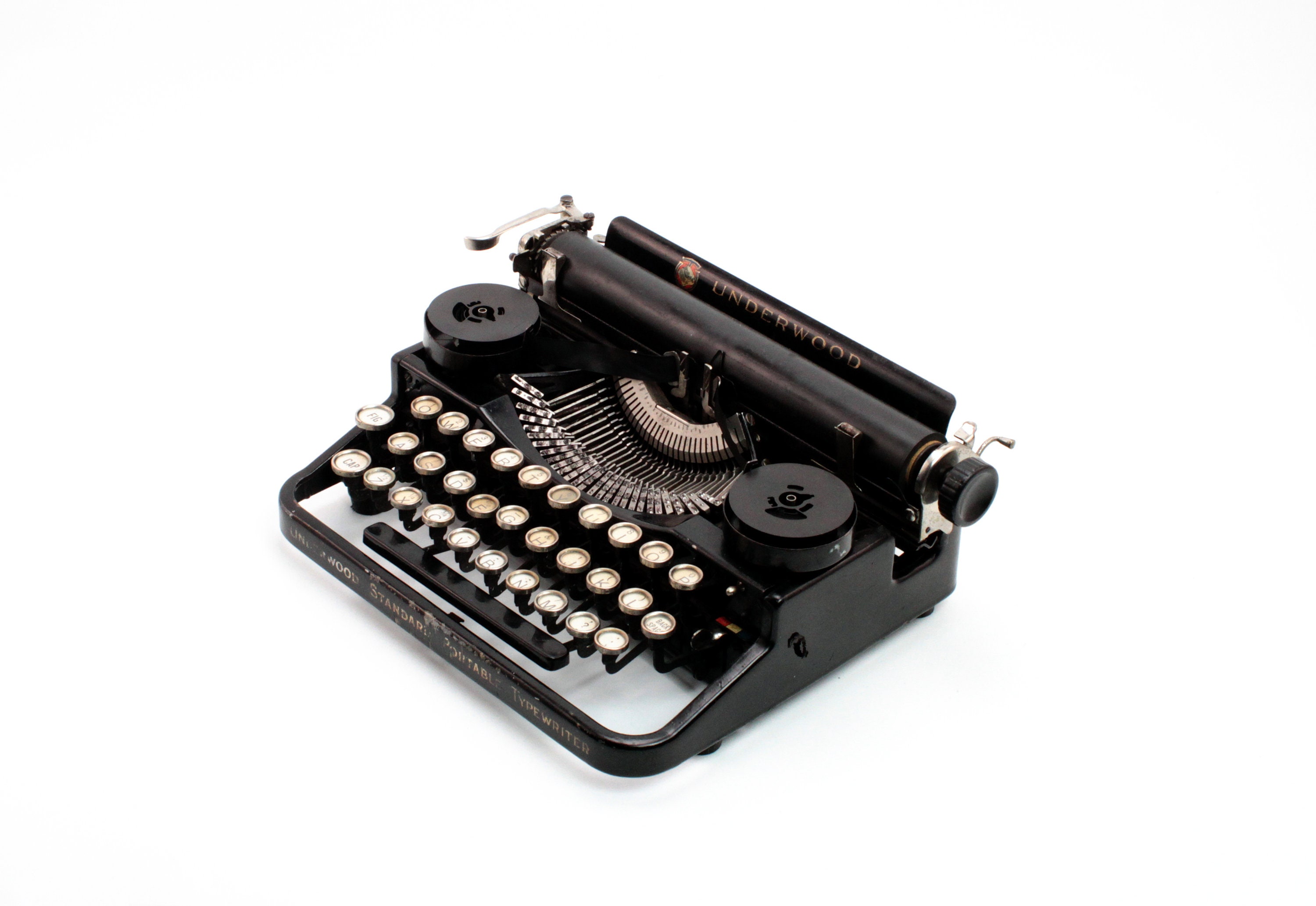 実働品 UNDERWOOD PORTABLE 3BANK タイプライター