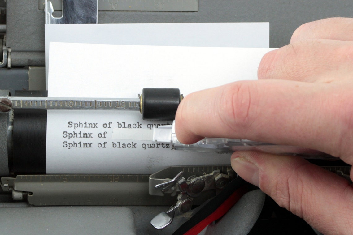 Royal Typewriter Replacement Ribbon Black or Black and Red Etsy