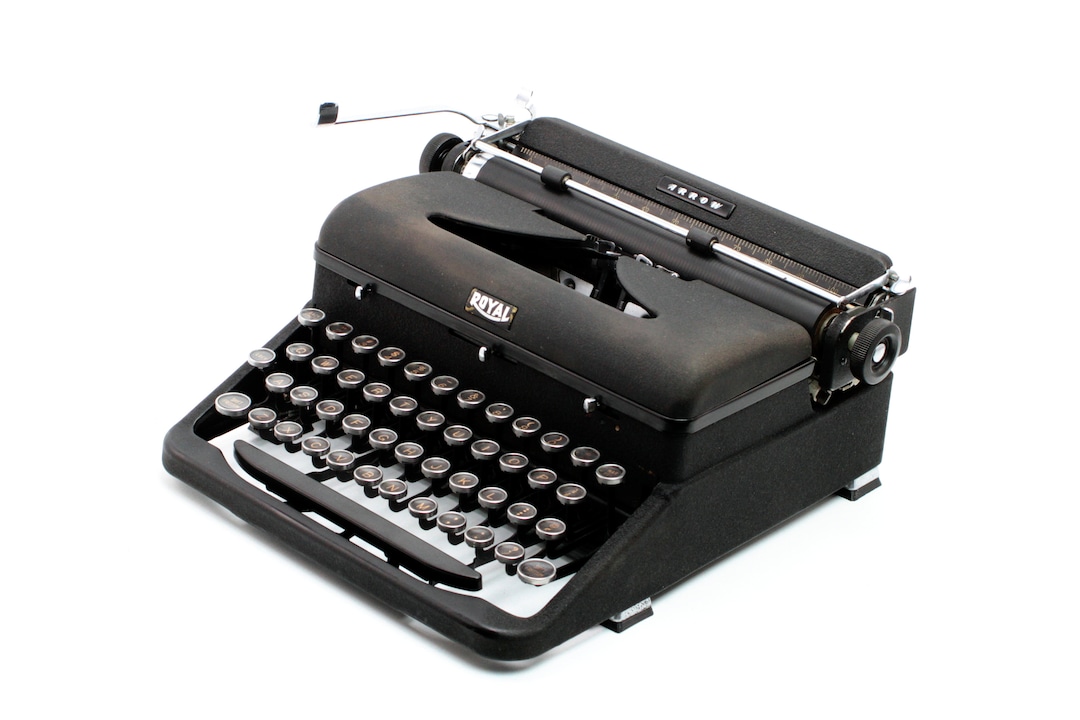Vintage Typewriter, Royal Arrow - Etsy