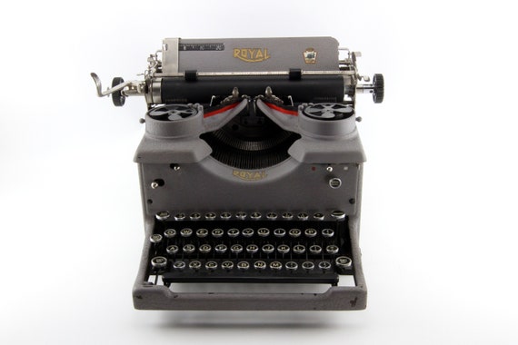 Antique Typewriter, Royal 10 Restored and Working - Etsy