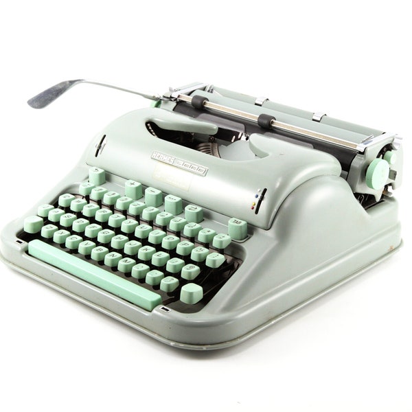 Hermes 3000 Cursive Typewriter - Reconditioned Vintage Hermes 3000 Manual Typewriter with Script Typeface - Rare and in Excellent Condition