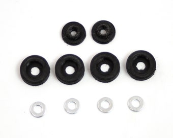 Silver Reed / Silver Seiko typewriter feet and grommets. For Royal Mercury, Signet, Ranger, etc.