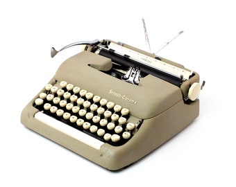 Vintage Typewriter, Smith-Corona Sterling Restored