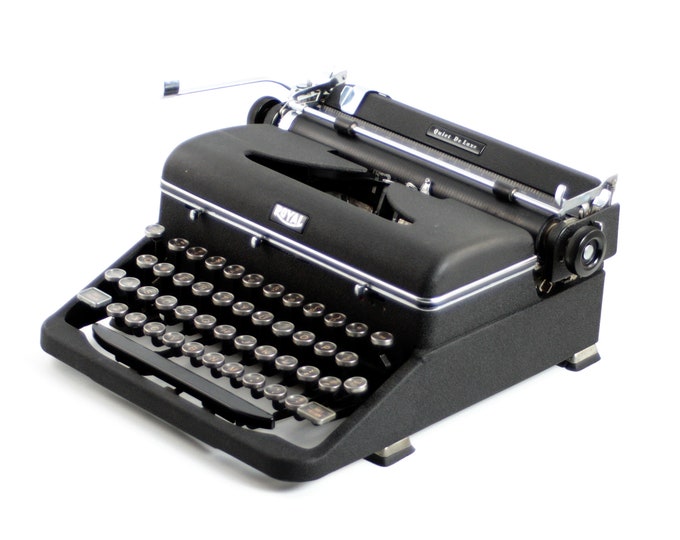 Vintage Typewriter, Royal Quiet De Luxe, Restored Etsy