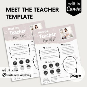 Plantillas para conocer a los maestros, folleto de regreso a clases, nota para el maestro del primer día de clases, carta de regreso a clases para estudiantes/padres