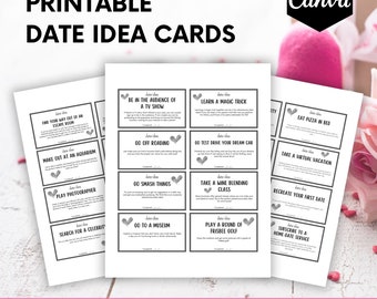 Date Night Cards For Couples, Date Night Ideas, Date Night Cards for Couples, Date Night Jar, Date Idea For Couple, Date Night Coupons