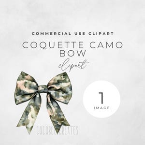 Coquette Camo Bow Png, Camo Coquette Bow Png, Women&#39;s Camouflage Bow, Girls Camo Bow Png, Cute Camo, Clipart For Hunting, Hunting Wife
