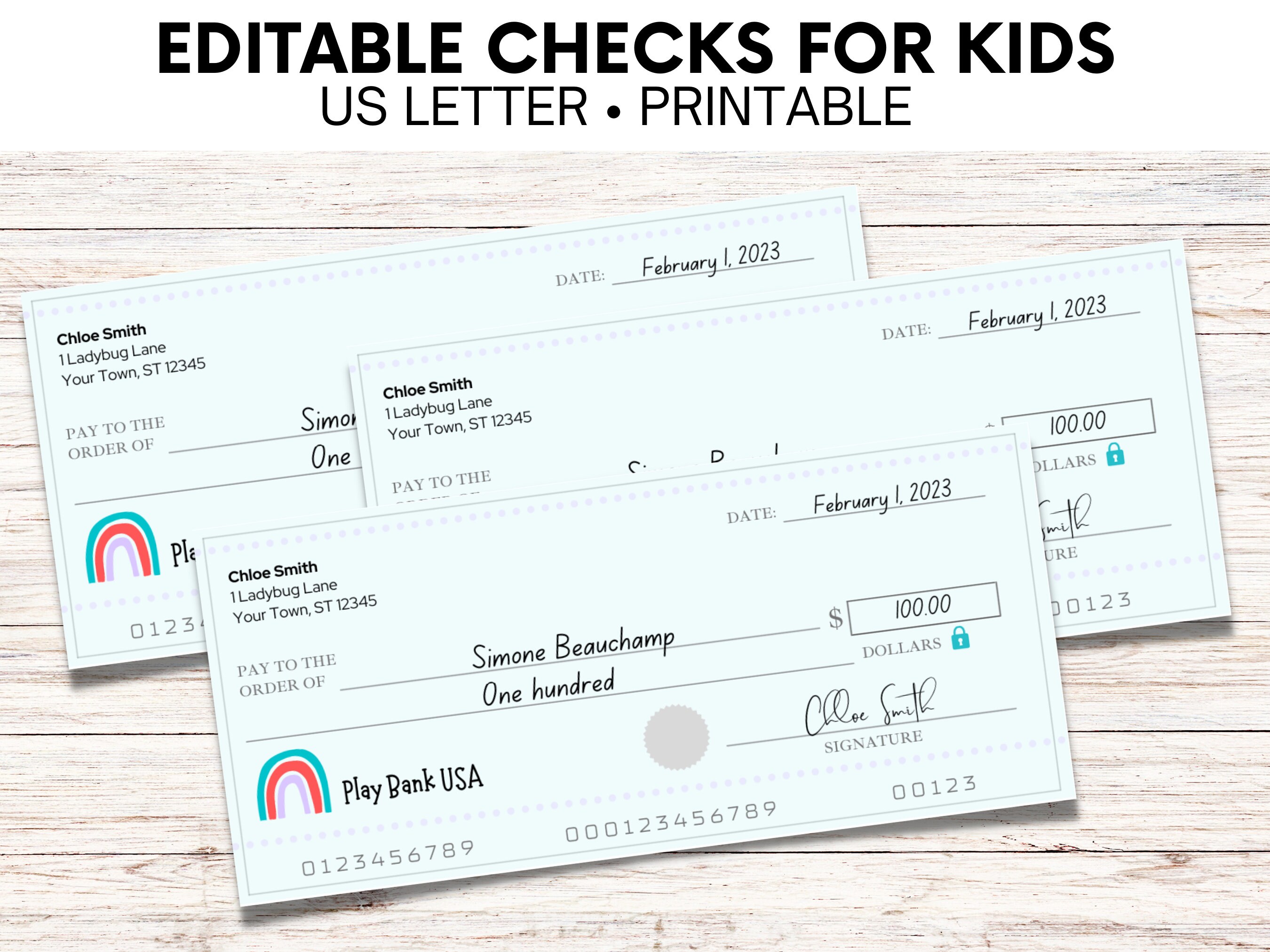 Blank Check Gift - Etsy