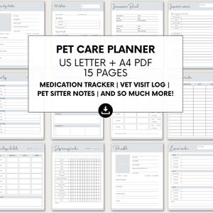 Planejador de Cães, Informações sobre Animais de Estimação, Registro de Consultas Veterinárias, Registro de Vacinação de Filhotes, Rastreador de Medicamentos para Cães, Registro de Cuidados com Animais de Estimação, Planejador de Filhotes
