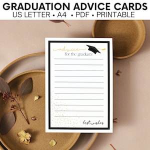 Class Of 2023, Advice And Wishes Card, Teen Graduation Gift, Simple Graduation Advice Card, High School Or College, College Graduation