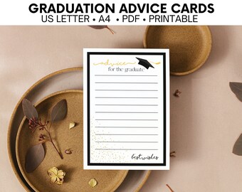 Class Of 2023, Advice And Wishes Card, Teen Graduation Gift, Simple Graduation Advice Card, High School Or College, College Graduation