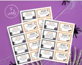 Truth of Scare, Halloween Party Game, Halloween Game For Tweens, Family Halloween Game, Halloween Printable, Kids Halloween Game