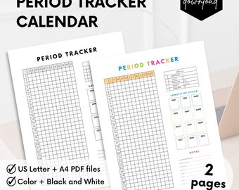 Periodedagboek, Symptomen Tracker, Digitale Download, Periode Tracker Afdrukbaar, Ovulatie Tracker, Cyclus Tracker, Vruchtbaarheid Planner