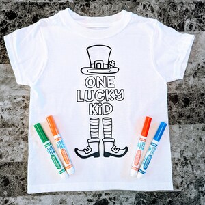 Kid Coloring Shirt