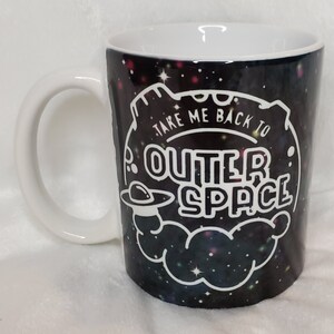 Take Me Back To Outer Space Mug