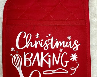 Christmas Baking Queen Pot Holder
