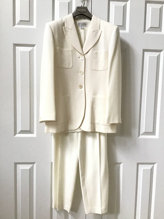 Vintage 1990's JONES NEW YORK Women's Pant Suit Cr