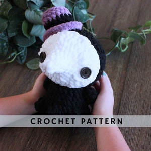 Doctor Plague Crochet pattern | Amigurumi crochet pattern | PDF digital file instant download