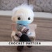 Bernie Sanders  -Bernie's Mittens Crochet Doll Pattern PDF Instant Download 