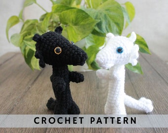 Dancing Toothless Crochet pattern | Amigurumi crochet pattern | PDF digital file instant download