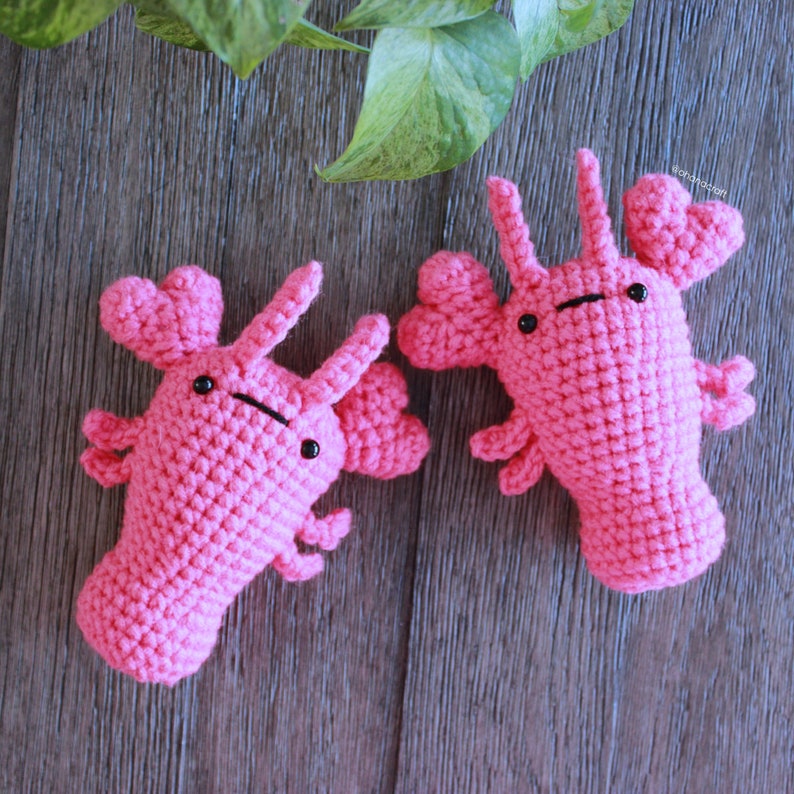 Love Lobster Crochet pattern Amigurumi crochet pattern PDF digital file instant download image 2