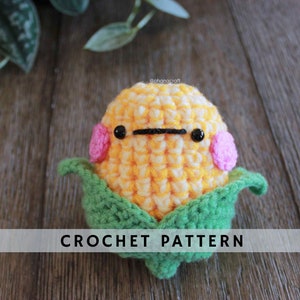 It&#39;s Corn Häkelanleitung | Amigurumi Häkelanleitung | Digitale PDF-Datei zum sofortigen Download