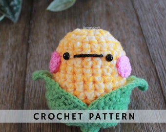 It's Corn Crochet pattern | Amigurumi crochet pattern | PDF digital file instant download