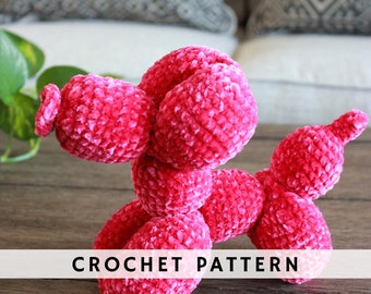 Balloon Dog Amigurumi crochet amigurumi PDF pattern