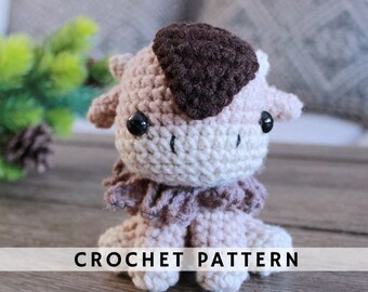 Chinese New Year OX Crochet Amigurumi  Pattern PDF Instant Download